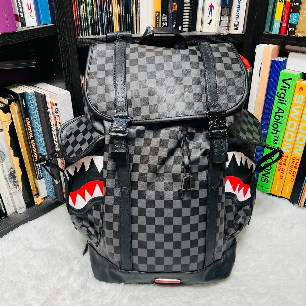 SPRAYGROUND HENNY AIIR TO THE THRONE MONTE CARLO BACKPACK / BOOK BAG